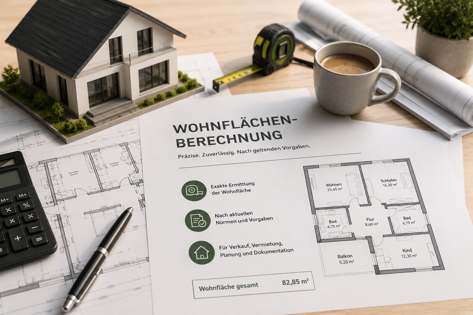 WOHNFLÄCHENBERECHNUNG